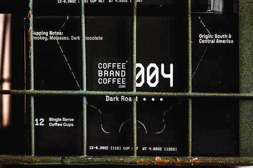 Premium Dark Roast Coffee K Cups with Colombian Flavor Offer a Perfect Balance, Mellow Profile, and Seductively Nutty Taste | Family Crafted | 12 Pack