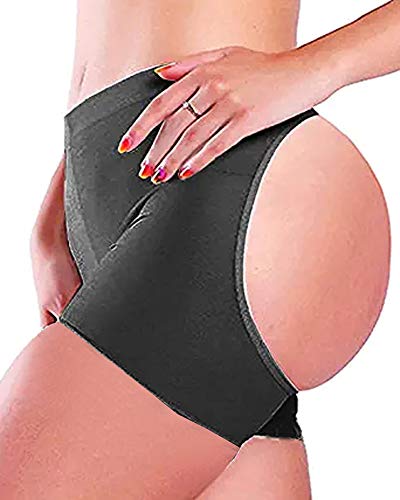 Skims Butt Pads - Women Butt Lifter Body Shaper Tummy Control Panties Enhancer Underwear Girdle Booty Lace Shapewear Boy Shorts Seamless Black Without Lace