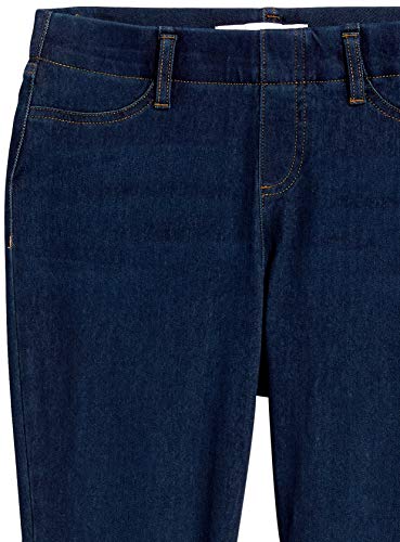 Amazon Essentials Women's Pull-On Mid Rise Stretchy Knit Jegging (Available in Plus Size), Dark Wash, X-Large