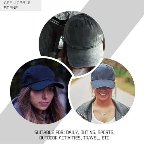 Hand pickeds freshs Flower Market Open dailys Spring Through autumns seedses Blooms Hats for Mens Fashion Washed Distressed Baseball Caps