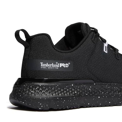 Timberland PRO Men's Intercept Steel Safety Toe Industrial Athletic Work Shoe, Black/White, 11.5W