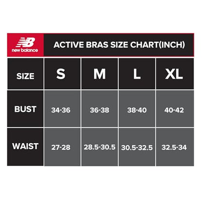 New Balance Women's Seamless Racerback Sports Bra, Medium Impact, Women's Activewear Gym Bras, Removable Pads, Dark Blue, M