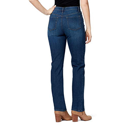 Gloria VanderbiltWomen'sAmanda Classic High Rise Tapered Jean Petite, Scottsdale, 12 Petite