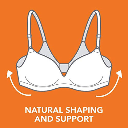 Pink Wear Everywhere Lightly Lined Bra - Warner's Women's Cloud 9 Super Soft Wireless Lightly Lined Comfort Bra 1269