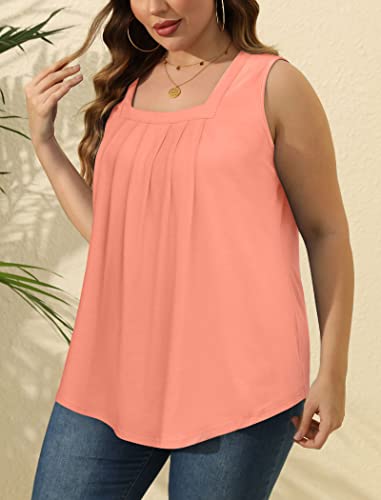 Vacation Outfits for Women Beach Clothes Trendy Tops Spring Fashion 2026 Resort Wear Plus Size Clothing 3X