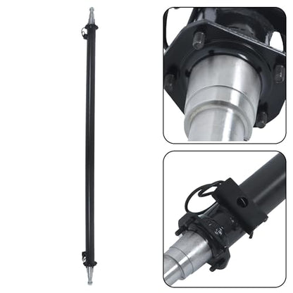 Thomletha Trailer Axle Only Beam with Idler 89 Hub Face 74 Spring Center 7000lbs