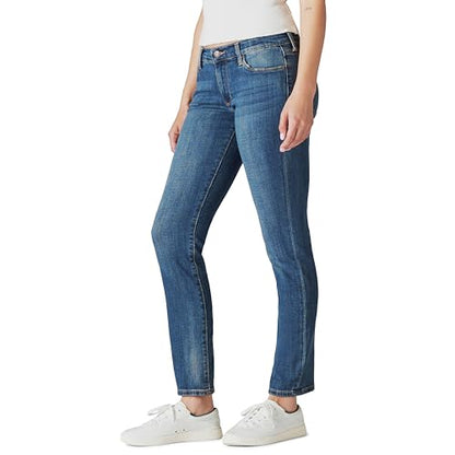 Lucky Brand womens Mid Rise Sweet Straight Jean, Tanzanite, 28W x 30L US