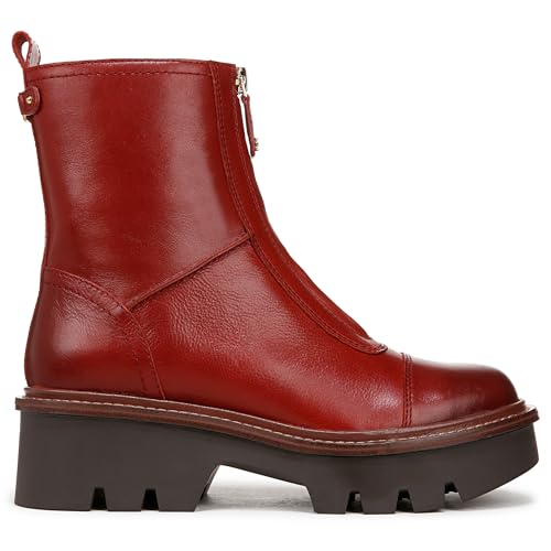 Sam Edelman Women's Cooper Ankle Boot Red Mahogany 6.5 Medium