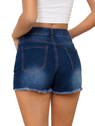Jeans for Women Trendy Shorts for Seniors Beach Essentials Womens Pants Dark Blue Medium