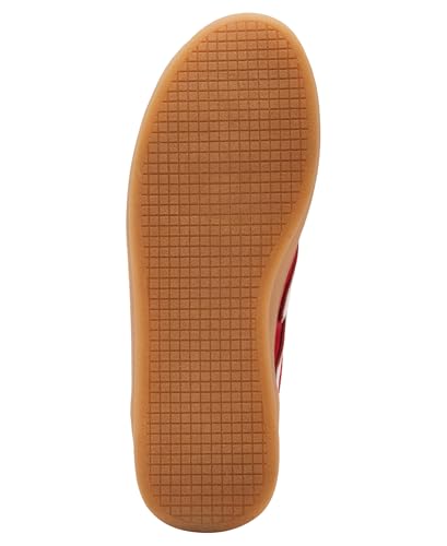 Madden Girl Women's Mightty Sneaker, Red Multi, 7.5