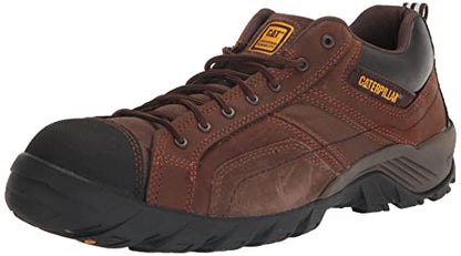 Cat Footwear Mens Argon Composite Toe Construction Shoe, Dark Brown, 11 US