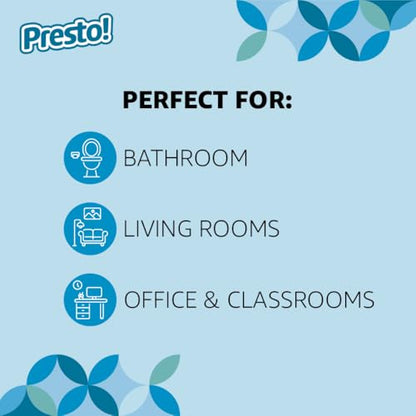 Amazon Brand - Presto! Ultra-Soft 3-Ply Premium Facial Tissues, 264 Count (4 Cube Boxes of 66), Packaging May Vary