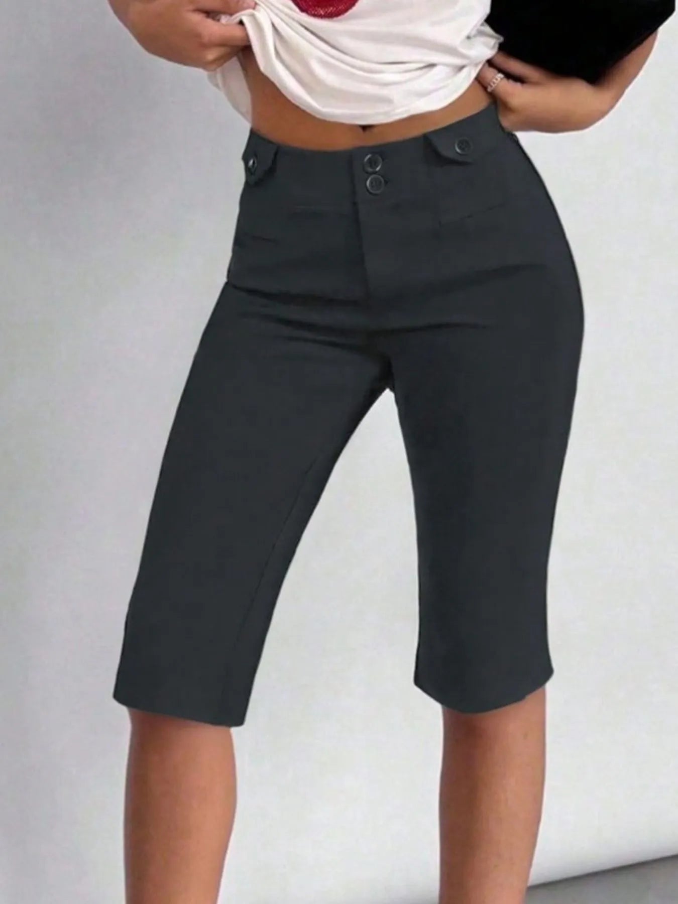 High-Waisted Shorts