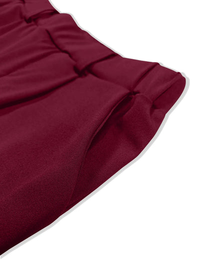Pleated Detail Pants with Pockets
