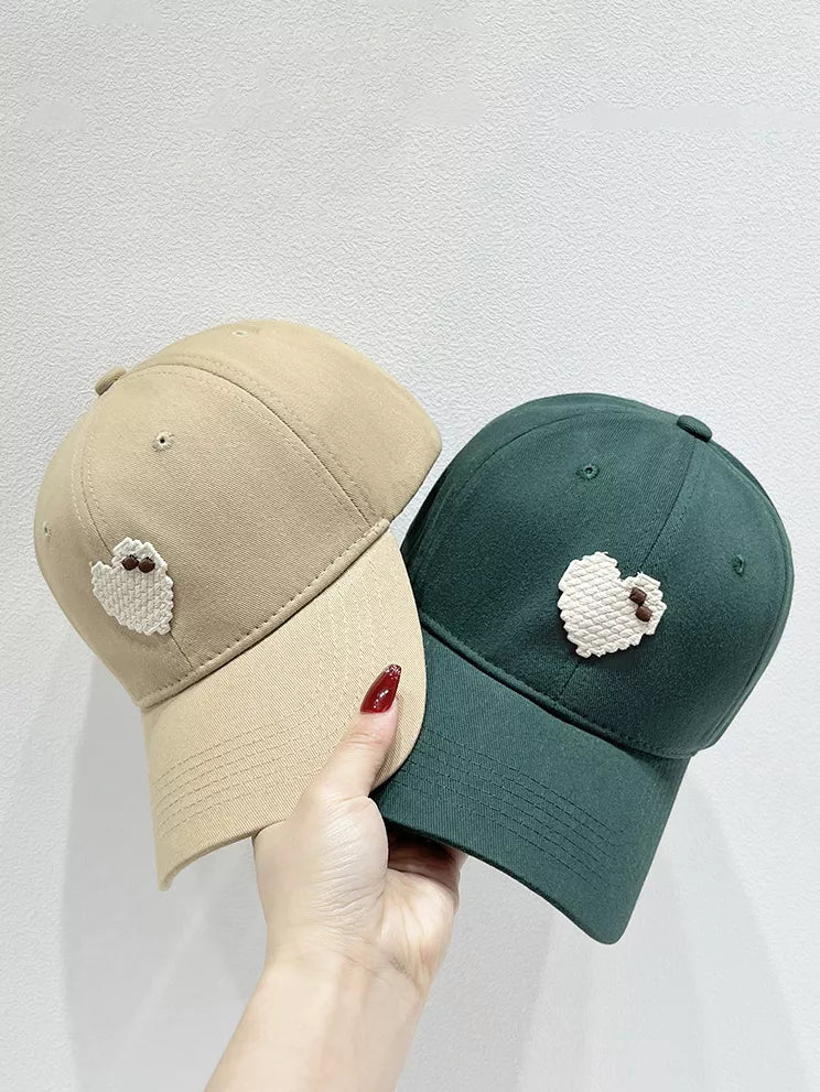 Heart Adjustable Baseball Cap