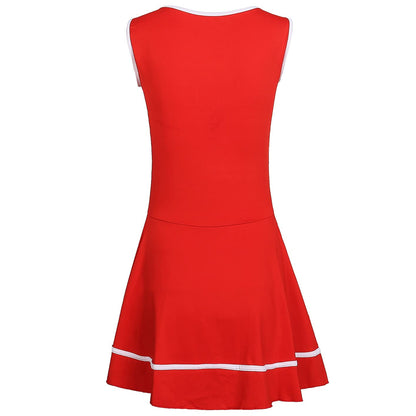 Cheerleader Costume Uniform - Women's Musical Dance Outfit with Multiple Colors