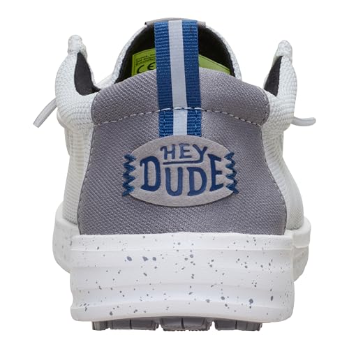 HEYDUDE Wally Work CE Dawn Blue Size 10, Mens Shoes, Men's Slip-on Loafers, Comfortable & Light-Weight