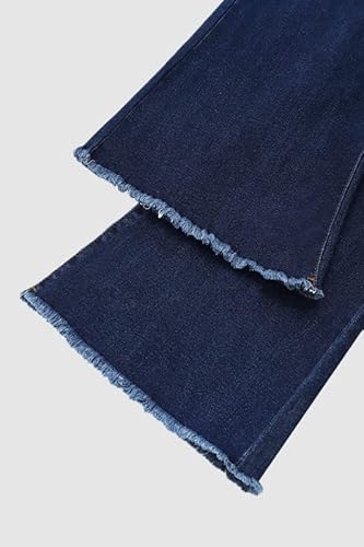PEIHOT High Waisted Bell Bottom Jeans for Women 90s Ripped Stretchy Flare Jeans Wide Leg Bootcut Denim Pants 2025 Trendy