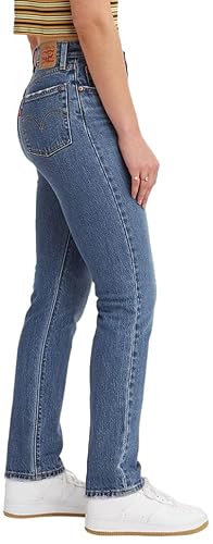 Levi's Women's 501 Original Fit Jeans, (New) Medium Indigo Worn in, 28 Regular