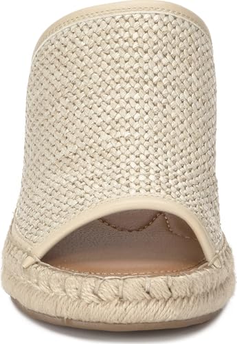 Lucky Brand Cabriah Woven Espadrille Wedge Sandal, Stucco/Stucc, 11