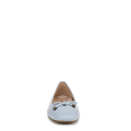 Vionic Women's Klara Ballet Flat, Blue Mist Leather, 8