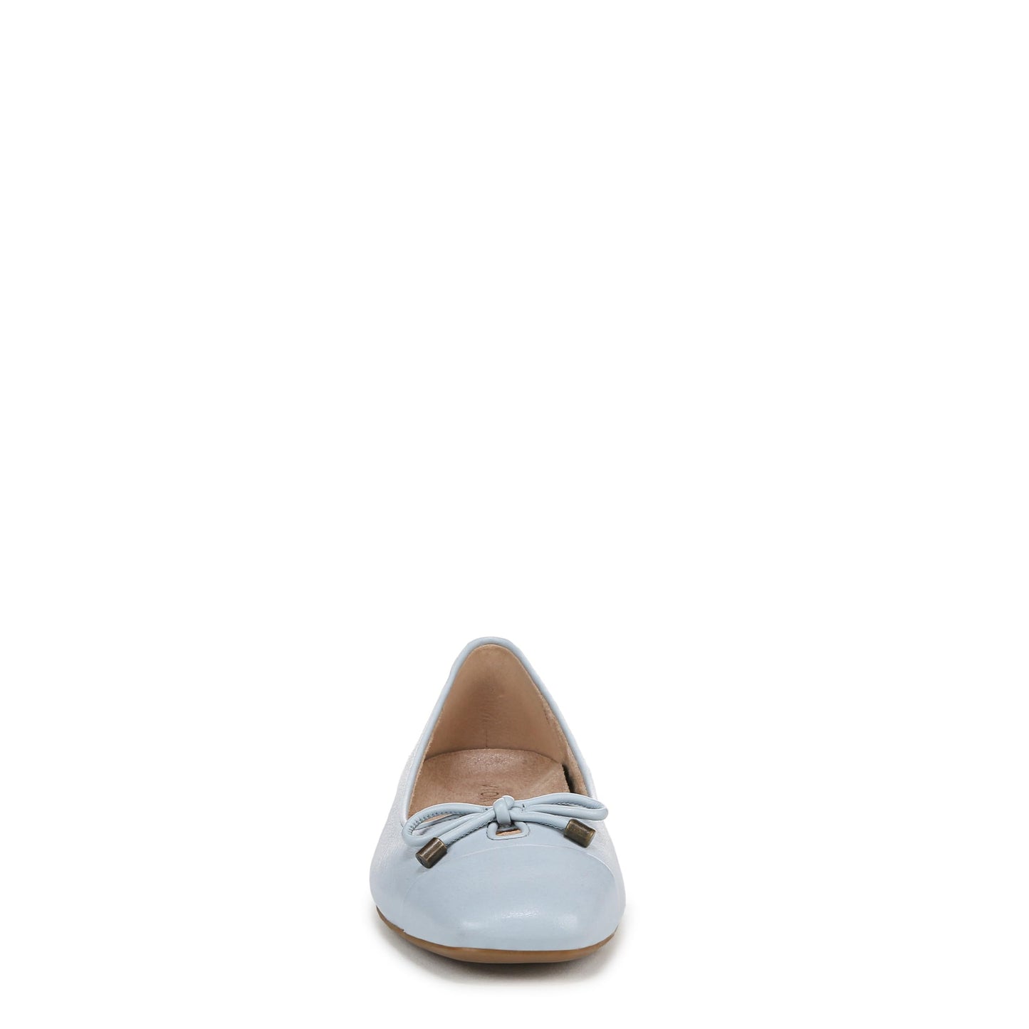 Vionic Women's Klara Ballet Flat, Blue Mist Leather, 8