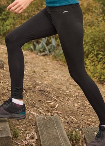 Jockey Women's Activewear Cotton Stretch Ankle Legging, Black, S