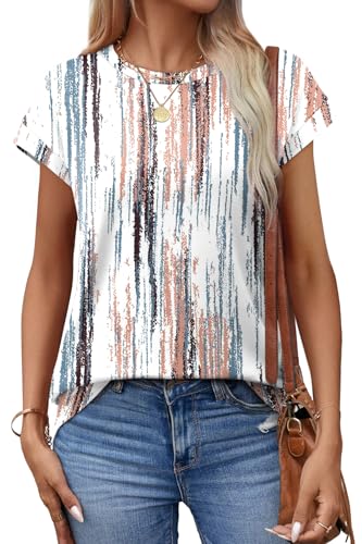 Alaroo Spring Tops for Women Fashion Clothing 2026 Trendy Womens Shirts Women's Plus Size Clothes Print 11 3XL