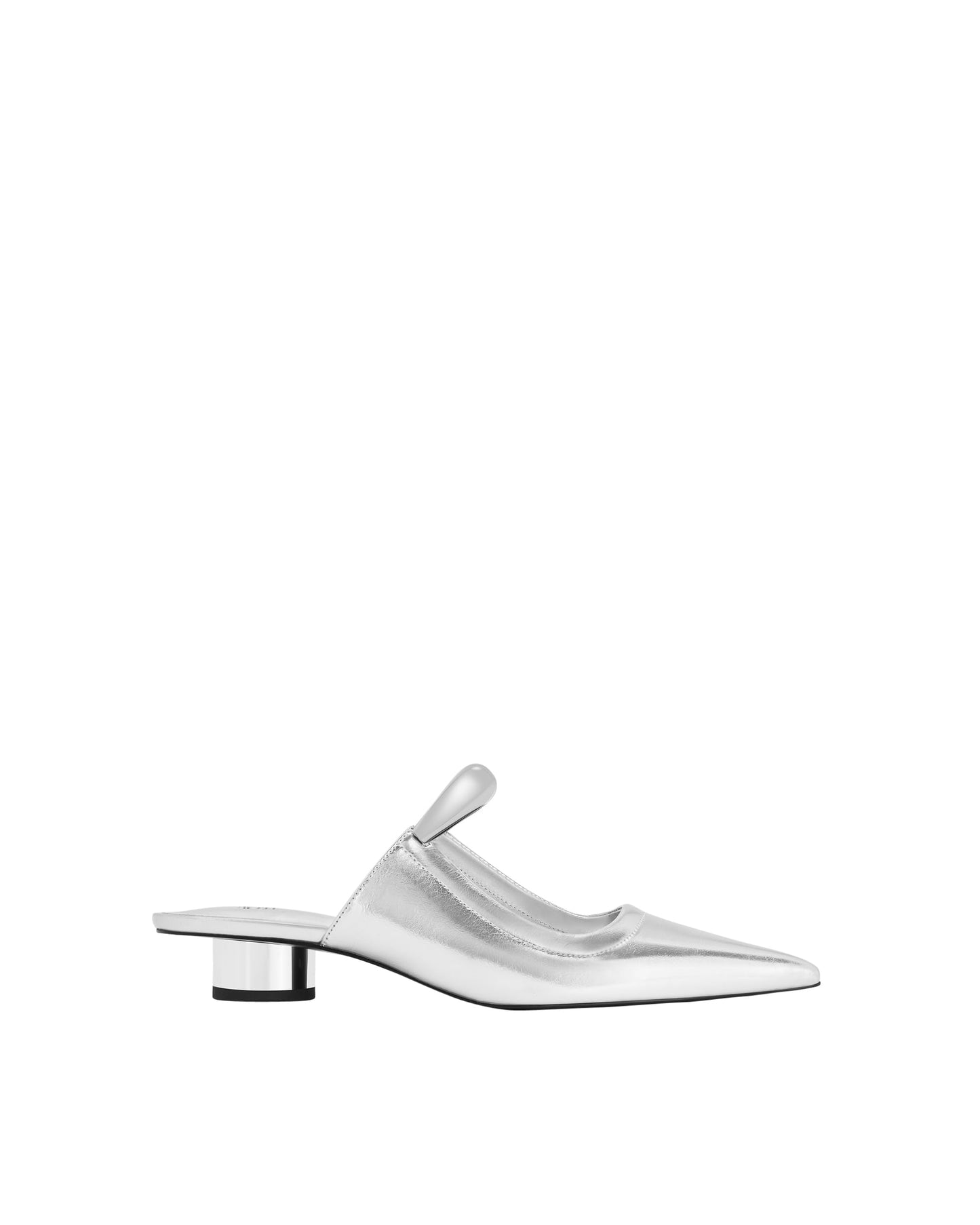 JW PEI Women's Helena Pierced Mules - Silver