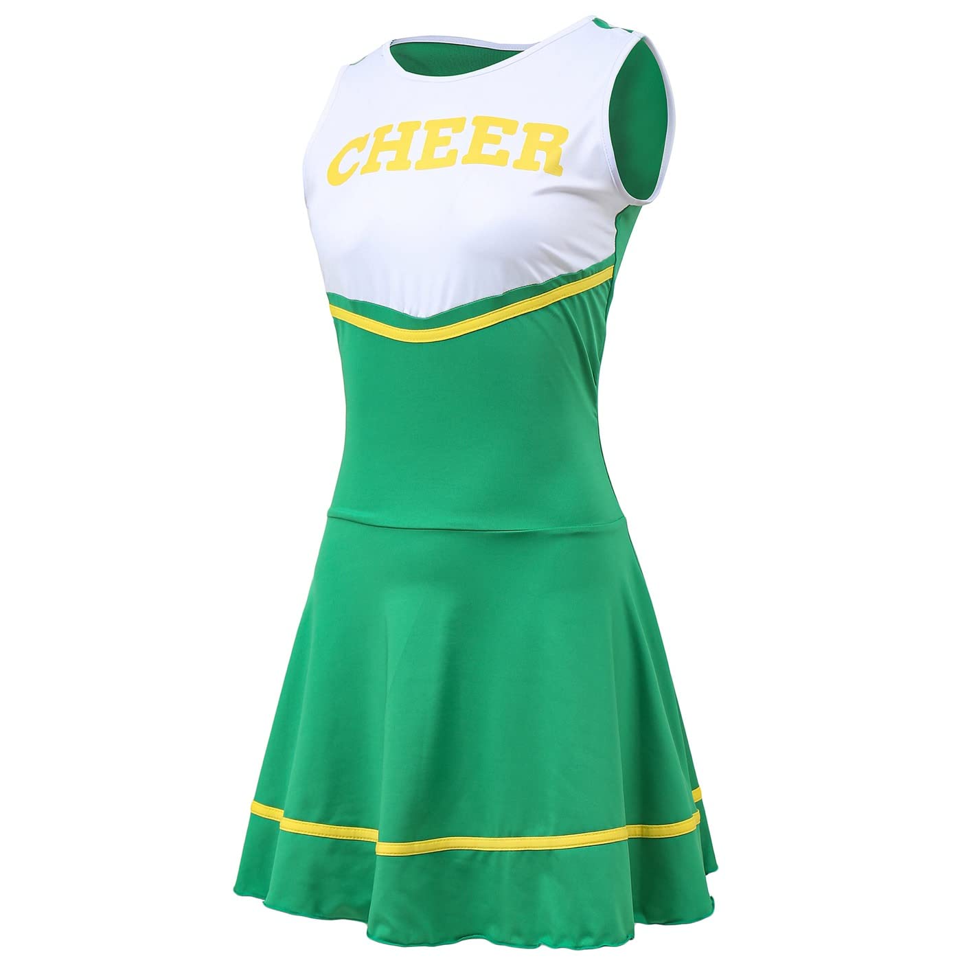 Cheerleader Costume Uniform - Women's Musical Dance Outfit with Multiple Colors