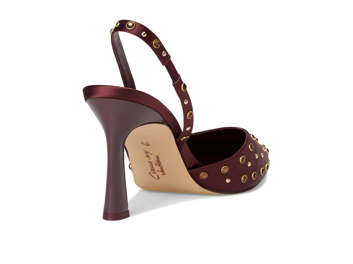 Circus NY by Sam Edelman Women's Tallie Pump Chianti Satin 8 M