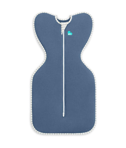 Baby Swaddle Sleep Sack Arms Up Newborn 8-13lbs Self-Soothing Swaddle Small (8-13 lbs) Denim