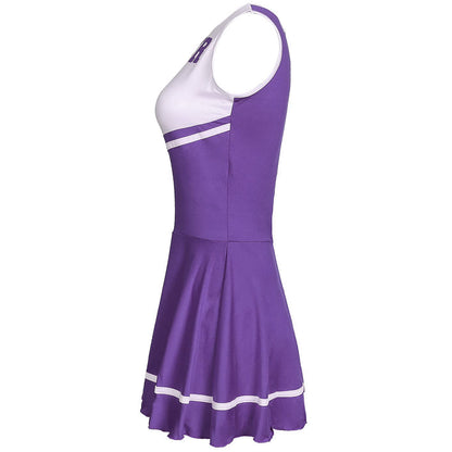 Cheerleader Costume Uniform - Women's Musical Dance Outfit with Multiple Colors