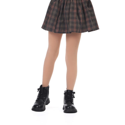 Girls Winter Fleece Lined Tights - Warm Thick Dance Tights for Kids