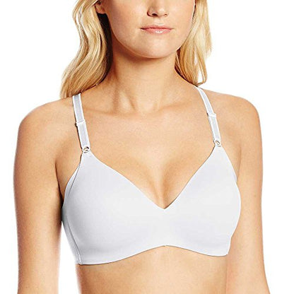 Pink Wear Everywhere Lightly Lined Bra - Warner's Women's No Side Effects Underarm-Smoothing Comfort Wireless Lightly Lined T-Shirt Bra 1056 White