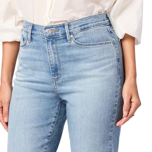 Levi Strauss Signature Gold Women's High-Rise Straight Jeans Stretch Denim (Standard and Plus), (New) Terra Nova, 12 Short