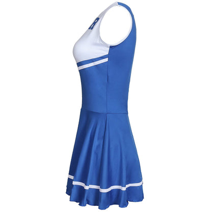 Cheerleader Costume Uniform - Women's Musical Dance Outfit with Multiple Colors