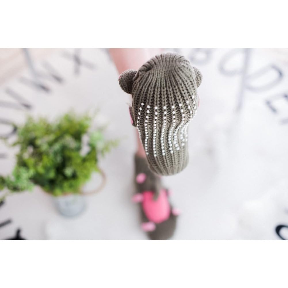 Cute Animal Socks for Women - Plush Long Stocking Socks with 3D Designs