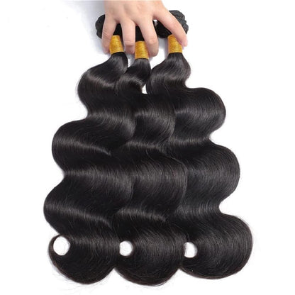 Brazilian Virgin Hair Bundles Deep Wave Human Hair Extensions