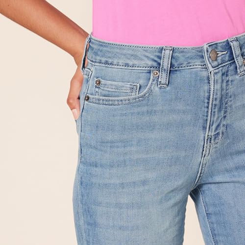 Amazon Essentials Women's High-Rise Skinny Jean Pants, -Light Wash, 10 Regular