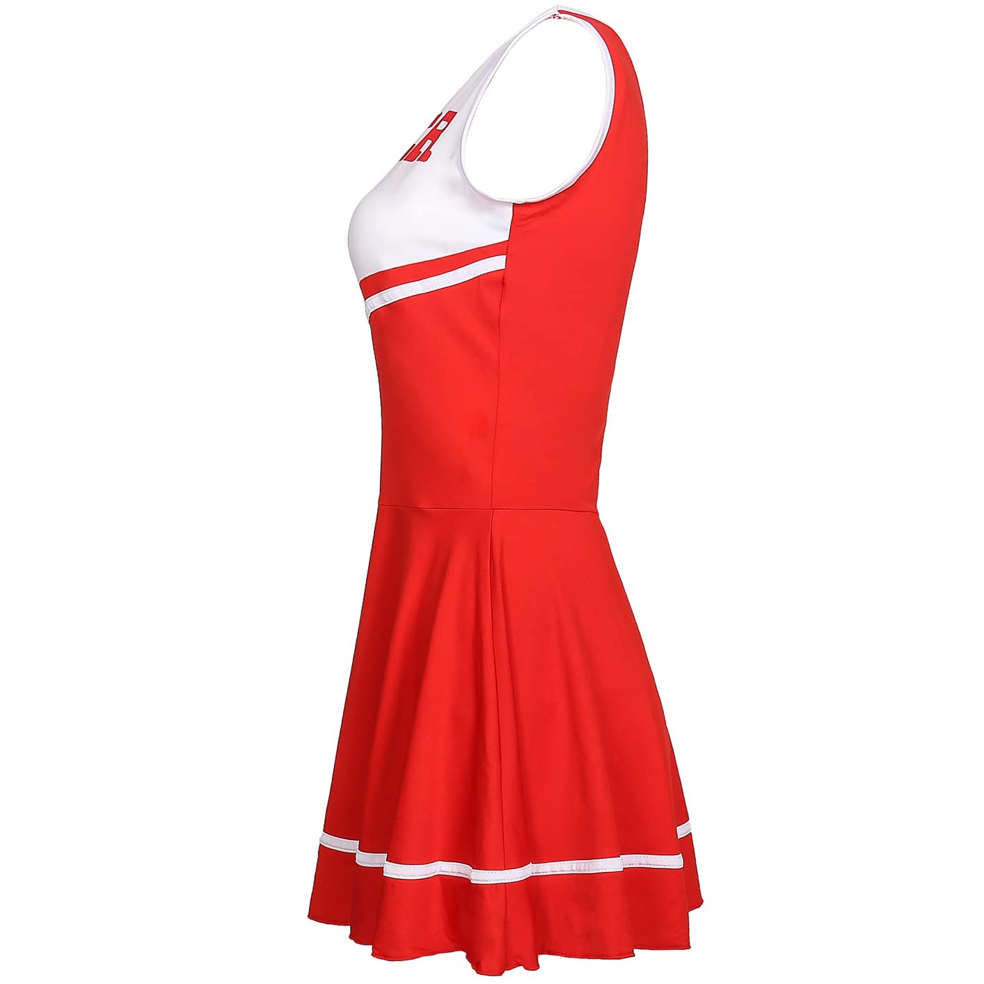 Cheerleader Costume Uniform - Women's Musical Dance Outfit with Multiple Colors