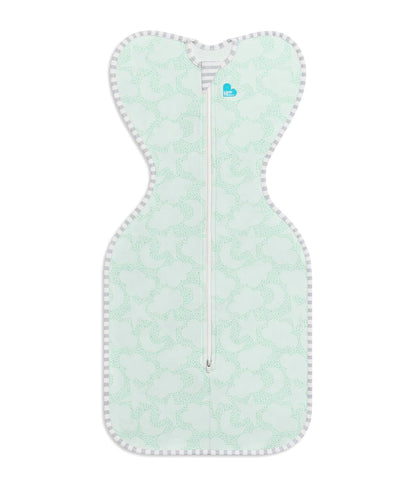Baby Swaddle Sleep Sack Arms Up Newborn 8-13lbs Self-Soothing Swaddle Medium (13-19 lbs) Mint Celestial Dot