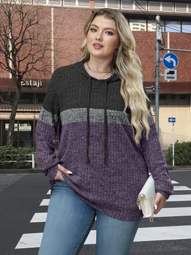 Womens Sweaters Early Fall Clothes Fashion Hoodies Plus Size Womens Winter Clothing Boho Tops Tunics Long Sleeve Shirts Blouses Dressy Casual Oversized Sweatshirts Airport Travel Cowboy Chic Outfits