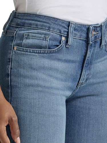 Lee Women's Legendary Mid Rise Bootcut Jean, Heritage Fade, 16 Long