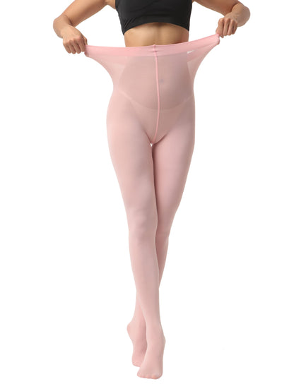 Women's 80 Den Opaque Tights - Soft Microfiber Pantyhose with 3D Stretch Technology