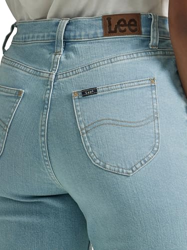 Lee Women's Legendary High Rise Mom Jean, One Tone, 14