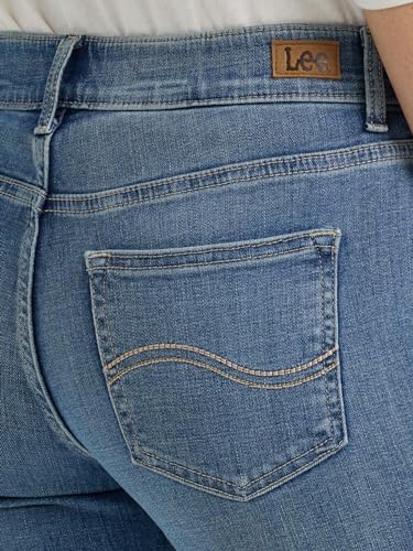 Lee Women's Ultra Lux Comfort with Flex Motion Bootcut Jean Majestic 8 Medium