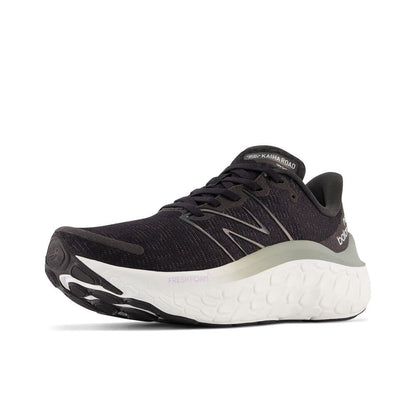 New Balance Women's Fresh Foam X Kaiha Road V1 Running Shoe, Black/Phantom/Silver Metallic, 7.5 M
