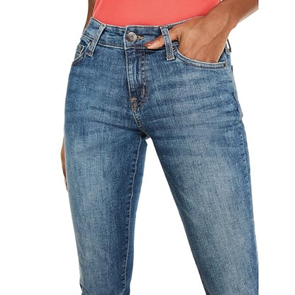 Aero Mid Rise Bootcut Jean, Medium Wash, 16 Regular