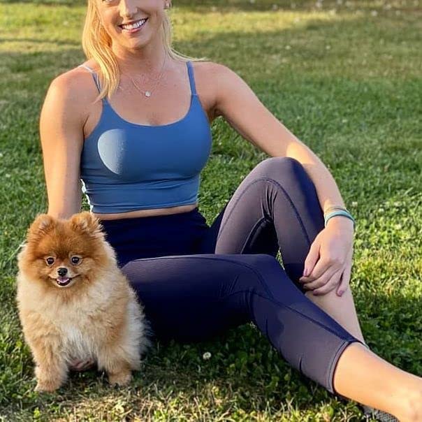 NEW YOUNG 3 Pack Capri Leggings for Women with Pockets-High Waisted Tummy Control Workout Gym Yoga Pants